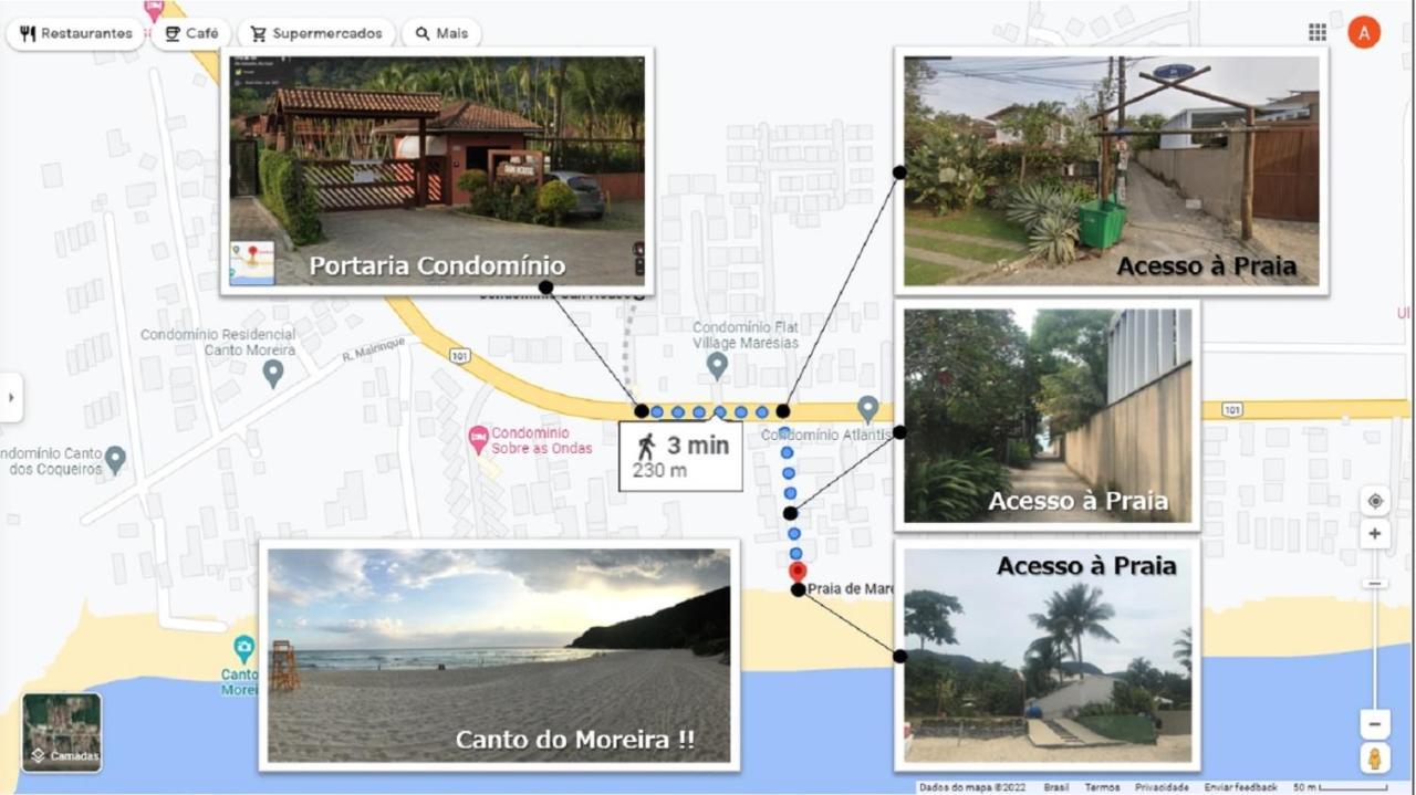 Sun Flat Maresias !! 2 Quartos Piscina Churrasqueira Wifi Estacionamento 230M Da Praia Сан-Себастьян Экстерьер фото